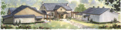 Custom Architectural Rendering Cover Page